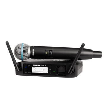 Microfono Shure Inalambrico De Mano Beta 58a, Glxd24/b58-z2